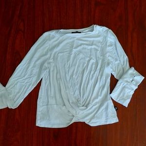 Terez white long sleeve top